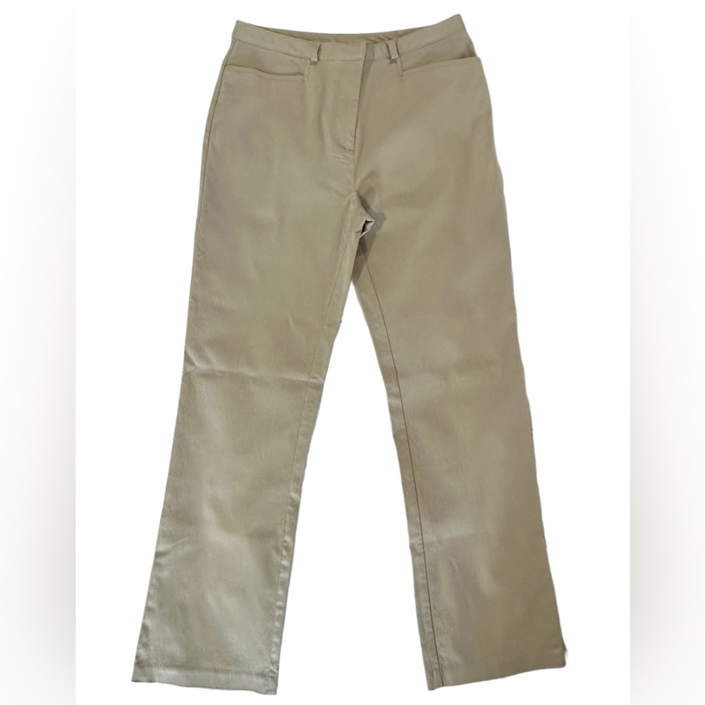 Express Editor Pants Womens Size 8 Short Khaki Beige Stretch Work Career Pants